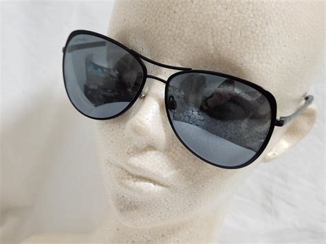 CHANEL Aviator Pilot Sunglasses 4223 c.101/26 Matte Black 